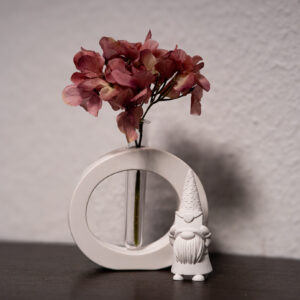 Vase mit Reagenzglas