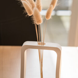 Vase rechteckig mit Reagenzglas